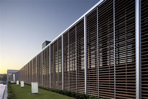 metal louvre panels